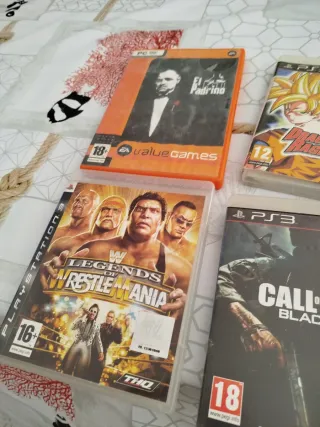 Lote 4 Juegos PS3: Call of Duty, Dragon Ball, Padr