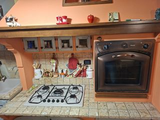 Cucina rustica finta muratura