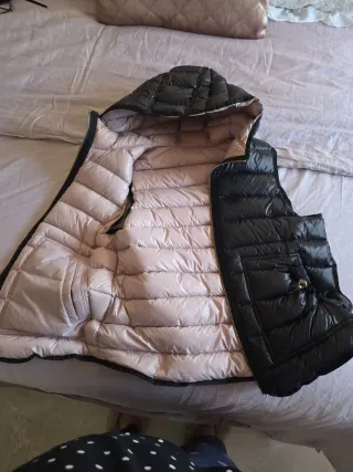 Chaleco reversible niña talla 16 , bass 10