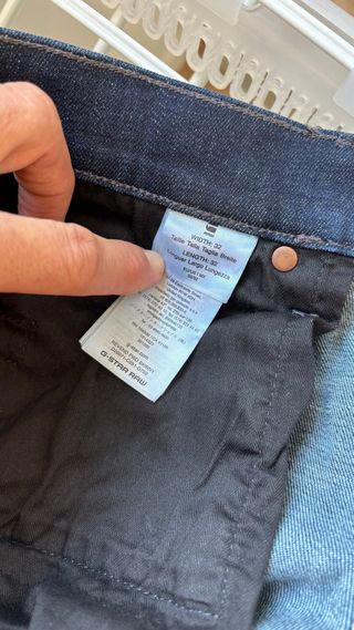 Pantalón G-Star Raw 32x32 Azul Marino como nuevo