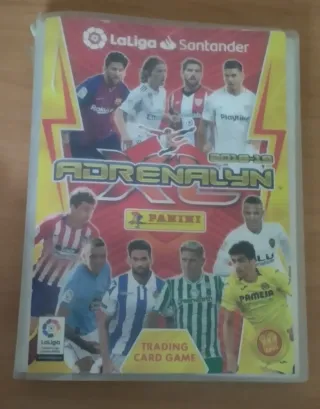 Álbum 100% completado de Adrenalyn 2018-2019