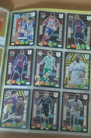 Álbum 100% completado de Adrenalyn 2018-2019