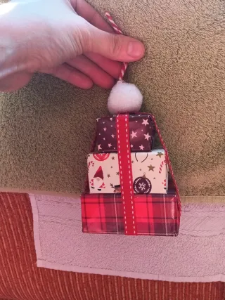 Adornos Navideños Estrella y Bolas