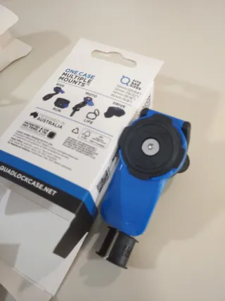 Kit Quad Lock Soporte Moto/Scooter Retrovisor