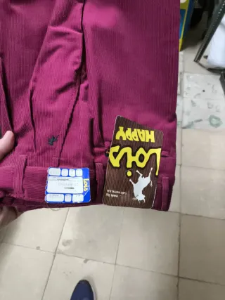 Pantalones Lois Pana Rojos Talla 39