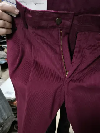 Pantalones Lois Pana Rojos Talla 39