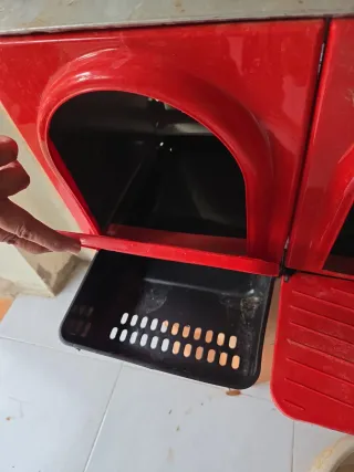 Ponedero para gallinas doble rojo