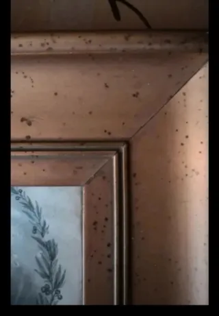 Quadretto religioso con cornice