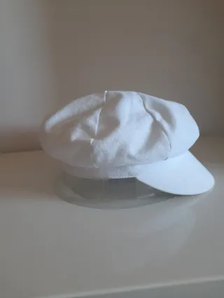 Gorra blanca