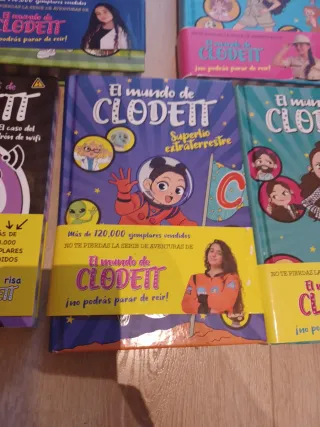 Pack libros (El mundo de Clodett