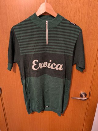 Lote 2 maillots SANTINI EROICA MERINO talla L