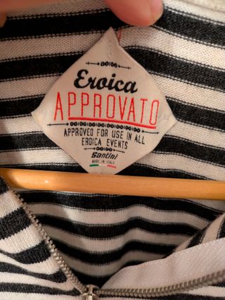 Lote 2 maillots SANTINI EROICA MERINO talla L