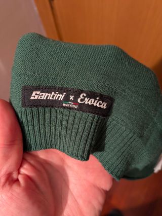 Lote 2 maillots SANTINI EROICA MERINO talla L