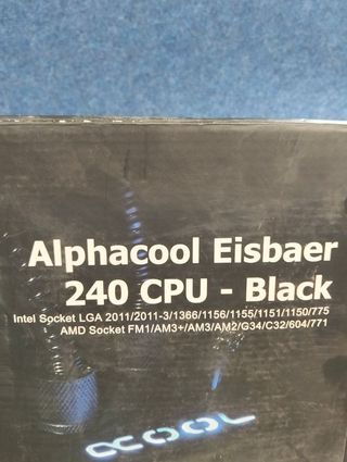 Alphacool Eisbaer 240 AIO Liquid CPU Nero