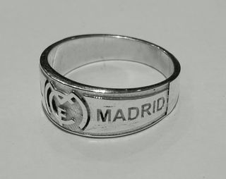 Anillo Plata Ley Real Madrid Madrid