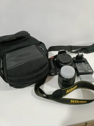 Cámara Nikon D3500 como nueva