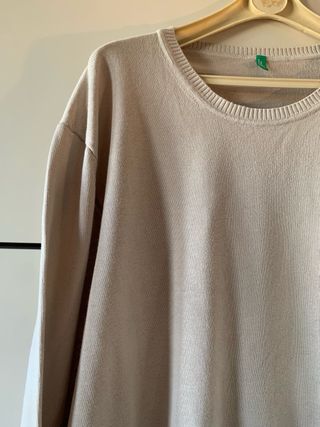 Maglione UCB Beige Taglia XL