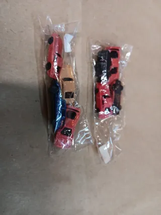 Lote 2 borse di treni in scala N per modellini ferroviari