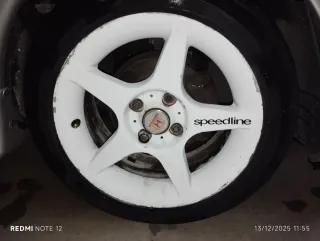 Llantas Speedline 15" 4x100 ET35 Blancas