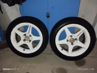 Llantas Speedline 15" 4x100 ET35 Blancas