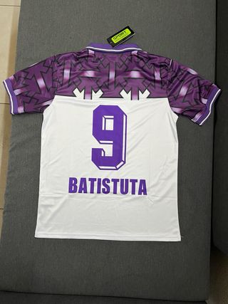 Maglia Fiorentina Batistuta 9 Iconica Lotto