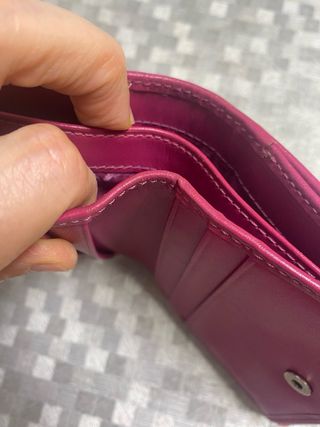 Billetera/Monedero/Tarjetero Rosa