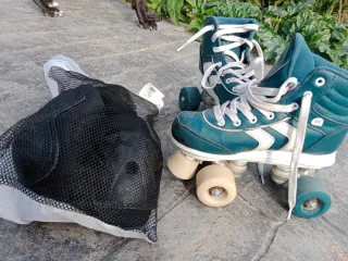 Patines Oxelo 4 Ruedas Talla 35
