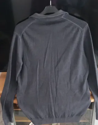 Suéter Massimo Dutti Gris Talla XXL