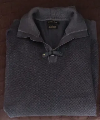 Suéter Massimo Dutti Gris Talla XXL