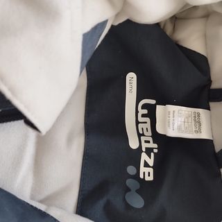 Mono de esquí infantil azul y blanco