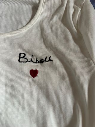 Camiseta Crop Top Atada Blanca