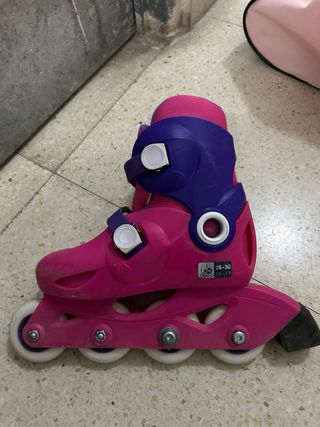 Patines niña Oxelo con protecciones