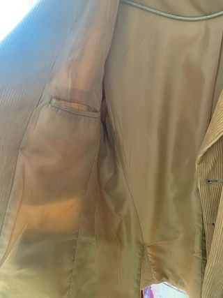 Chaqueta de pana New Portland Beige Hombre