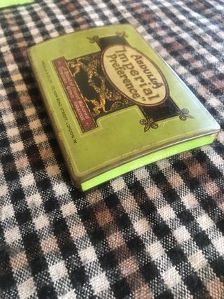 Caja de tabaco antigua Imperial Preference