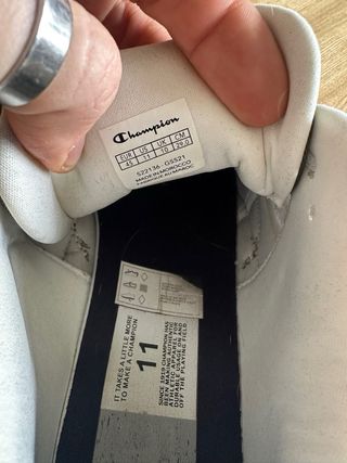 Zapatilla Champion Verde y Naranja