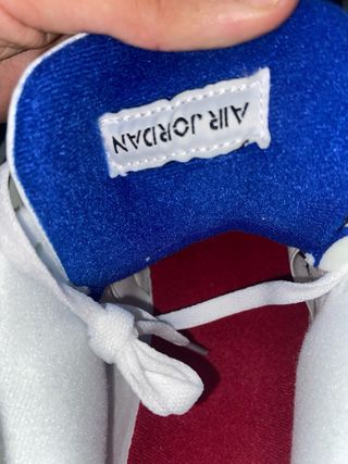 Air Jordan 4 Retro Azul Blanco