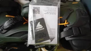 Patines en línea Rollerblade verdes. Usados 1 dia