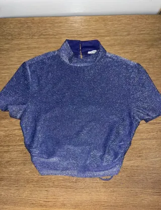 Completo viola glitterato da donna Terranova