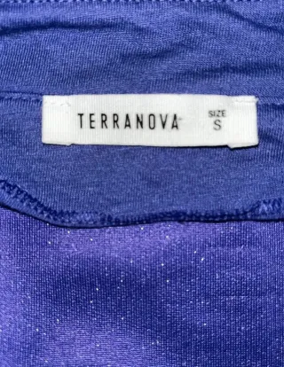 Completo viola glitterato da donna Terranova