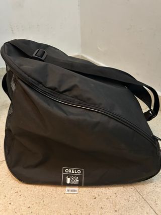 Patines blancos talla 38 + protecciones