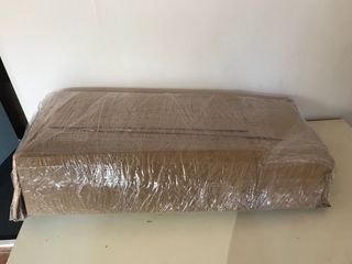 Trineo rojo con asiento y cuerda sin estrenar