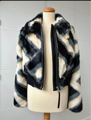 Chaqueta pelo Zara multicolor