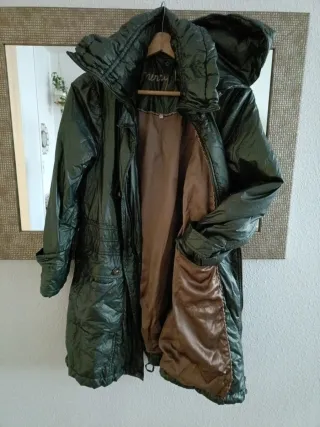 Elegante parka verde Merry Hat