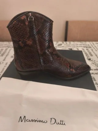 Botines Massimo Dutti Talla 38