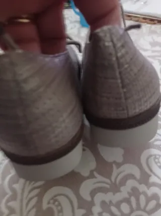 Zapatos Hurlun Mujer Dorados/Plateados