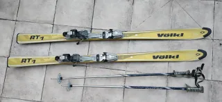 Sci Völkl RT1 con attacchi e bastoncini