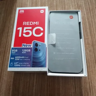 Redmi 15C 128GB 8GB RAM NFC Azul