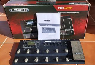 Pedalera Guitarra Line 6 POD HD 500