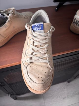 Zapatillas Golden Goose Ball Star Beige/Rosa