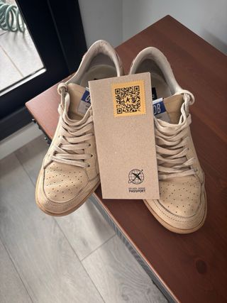 Zapatillas Golden Goose Ball Star Beige/Rosa